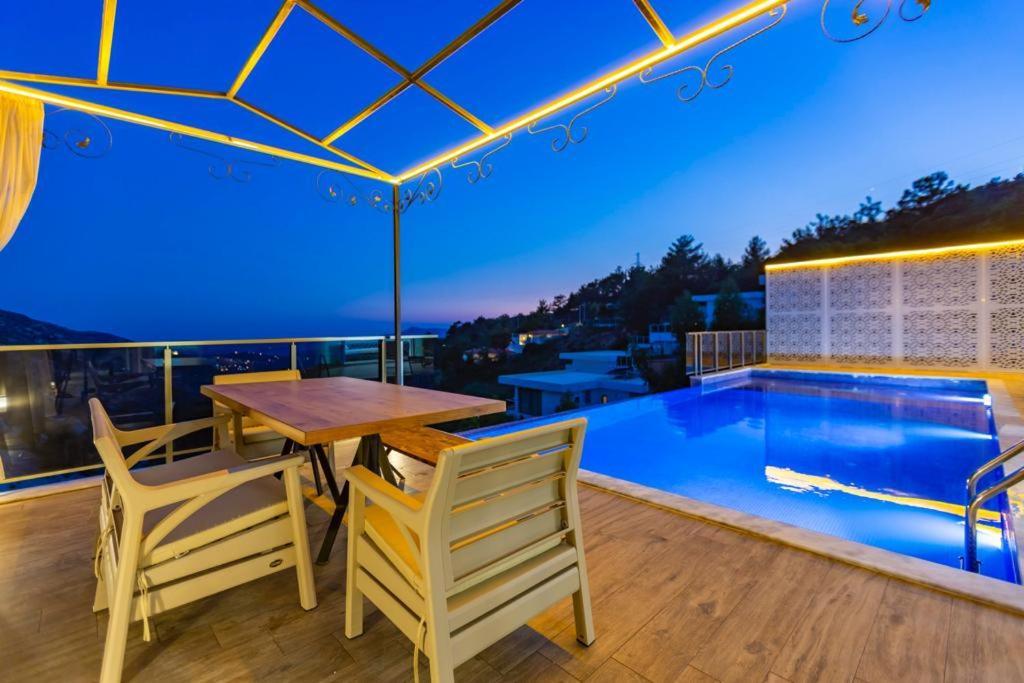 La Villa Celine- Xlarge Villa Complete Privacy In Nature, Pool With Wondeful View Kalkan Exterior photo