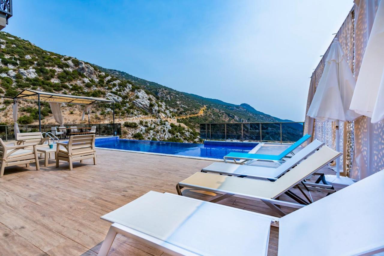 La Villa Celine- Xlarge Villa Complete Privacy In Nature, Pool With Wondeful View Kalkan Exterior photo