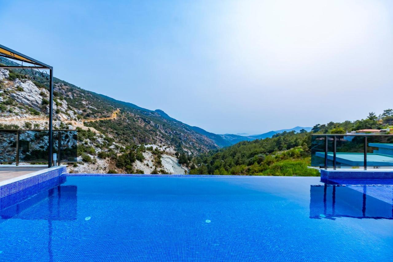 La Villa Celine- Xlarge Villa Complete Privacy In Nature, Pool With Wondeful View Kalkan Exterior photo